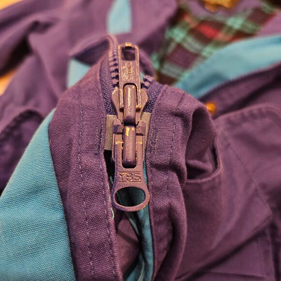 VTG Pierson Outfitters Hooded Jacket by Pacific Trail Blue Womens S - Picture 7 of 7